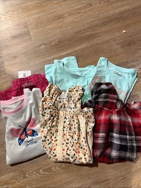Girls 10-12 Gymboree Girls Aqua & Red Mixed Tops and Dresses